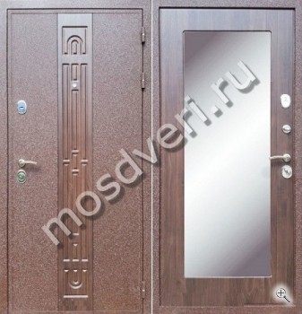 Дверь с виноритом с зеркалом внутри - купить от производителя Мосдвери Дверь с виноритом с зеркалом внутри