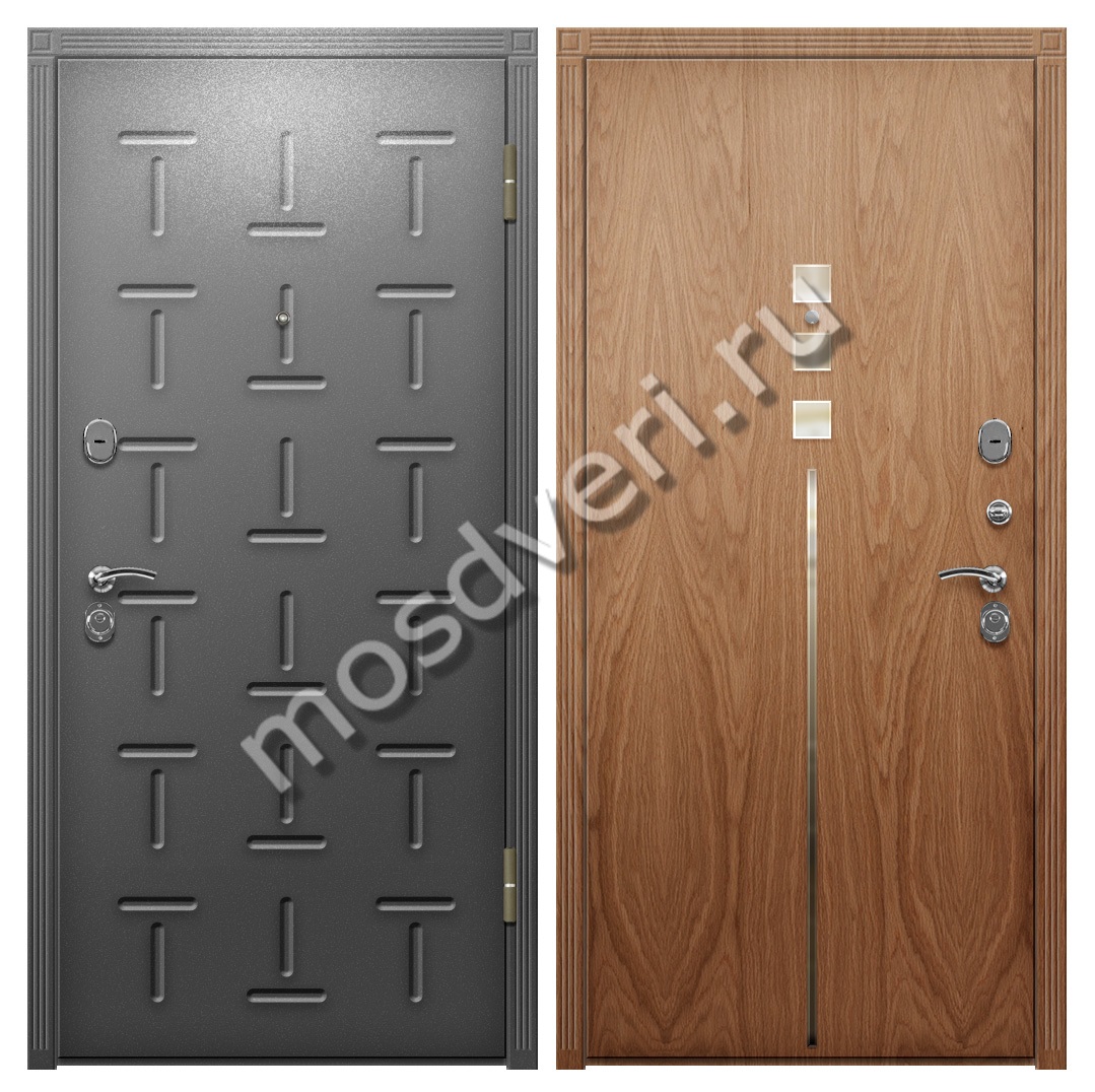 Дверь в частный дом МДФ и порошковое напыление - купить от производителя Мосдвери Дверь в частный дом МДФ и порошковое напыление