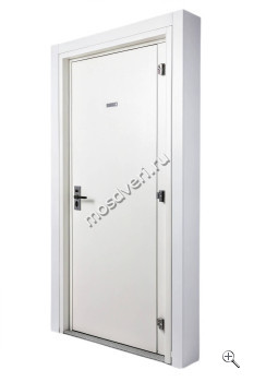 Входная белая дверь с терморазрывом БДД-029 - купить от производителя Мосдвери Входная белая дверь с терморазрывом БДД-029