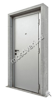 Металлическая тамбурная дверь ТАД-916 - купить от производителя Мосдвери Металлическая тамбурная дверь ТАД-916